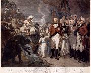 Lord Cornwallis Receiving the Sons of Tipu Sultan as Hostages